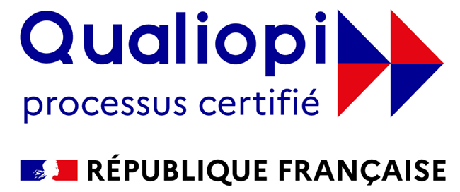 Logo Qualiopi - Processus certifié - République Française