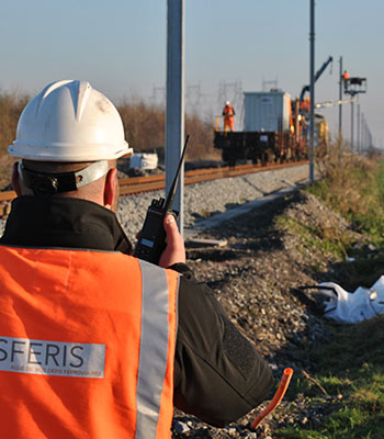 Mise en place d'outils de signalisation sur une ligne à grande vitesse